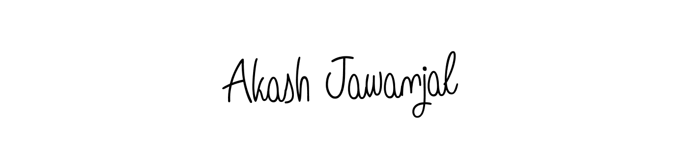 Also we have Akash Jawanjal name is the best signature style. Create professional handwritten signature collection using Angelique-Rose-font-FFP autograph style. Akash Jawanjal signature style 5 images and pictures png