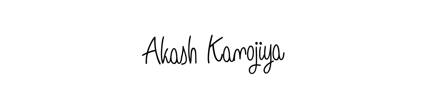 if you are searching for the best signature style for your name Akash Kanojiya. so please give up your signature search. here we have designed multiple signature styles  using Angelique-Rose-font-FFP. Akash Kanojiya signature style 5 images and pictures png