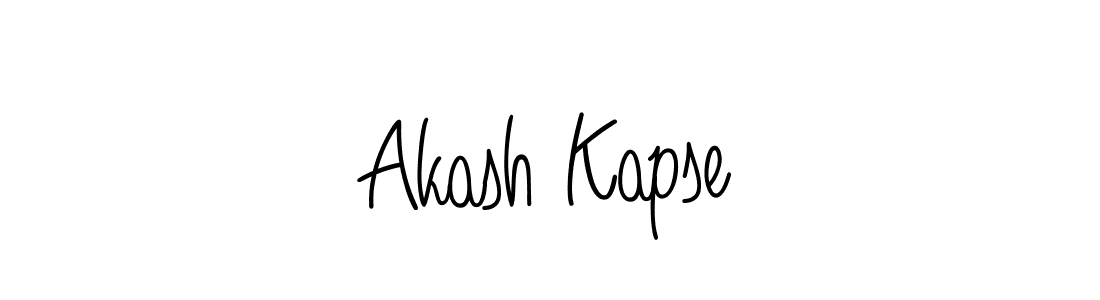 Similarly Angelique-Rose-font-FFP is the best handwritten signature design. Signature creator online .You can use it as an online autograph creator for name Akash Kapse. Akash Kapse signature style 5 images and pictures png