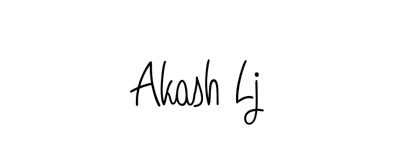 It looks lik you need a new signature style for name Akash Lj. Design unique handwritten (Angelique-Rose-font-FFP) signature with our free signature maker in just a few clicks. Akash Lj signature style 5 images and pictures png