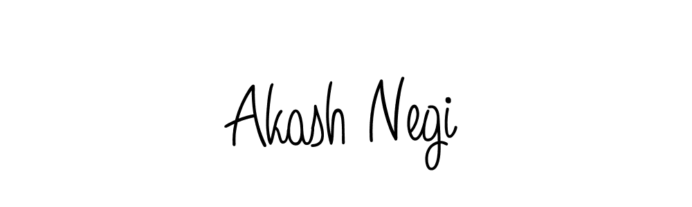 Also we have Akash Negi name is the best signature style. Create professional handwritten signature collection using Angelique-Rose-font-FFP autograph style. Akash Negi signature style 5 images and pictures png