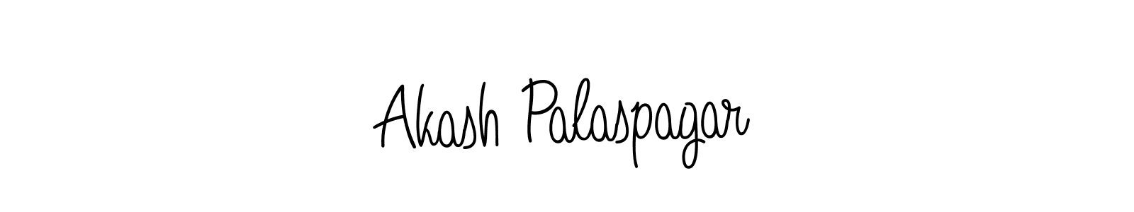 Akash Palaspagar stylish signature style. Best Handwritten Sign (Angelique-Rose-font-FFP) for my name. Handwritten Signature Collection Ideas for my name Akash Palaspagar. Akash Palaspagar signature style 5 images and pictures png