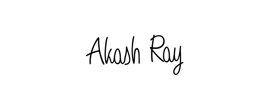 Make a beautiful signature design for name Akash Ray. With this signature (Angelique-Rose-font-FFP) style, you can create a handwritten signature for free. Akash Ray signature style 5 images and pictures png