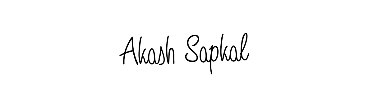 Also we have Akash Sapkal name is the best signature style. Create professional handwritten signature collection using Angelique-Rose-font-FFP autograph style. Akash Sapkal signature style 5 images and pictures png