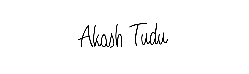 How to Draw Akash Tudu signature style? Angelique-Rose-font-FFP is a latest design signature styles for name Akash Tudu. Akash Tudu signature style 5 images and pictures png