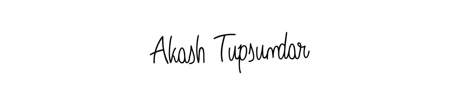 Design your own signature with our free online signature maker. With this signature software, you can create a handwritten (Angelique-Rose-font-FFP) signature for name Akash Tupsundar. Akash Tupsundar signature style 5 images and pictures png