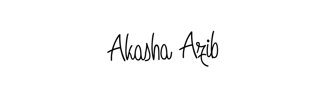 See photos of Akasha Azib official signature by Spectra . Check more albums & portfolios. Read reviews & check more about Angelique-Rose-font-FFP font. Akasha Azib signature style 5 images and pictures png