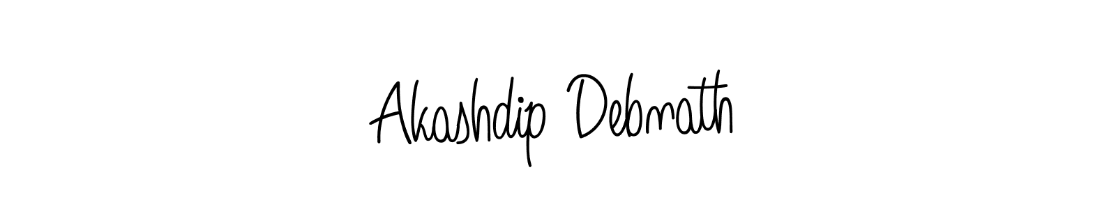 You should practise on your own different ways (Angelique-Rose-font-FFP) to write your name (Akashdip Debnath) in signature. don't let someone else do it for you. Akashdip Debnath signature style 5 images and pictures png