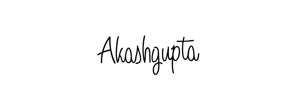 Design your own signature with our free online signature maker. With this signature software, you can create a handwritten (Angelique-Rose-font-FFP) signature for name Akashgupta. Akashgupta signature style 5 images and pictures png