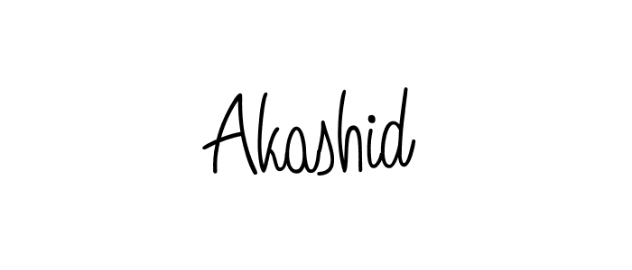 How to make Akashid signature? Angelique-Rose-font-FFP is a professional autograph style. Create handwritten signature for Akashid name. Akashid signature style 5 images and pictures png