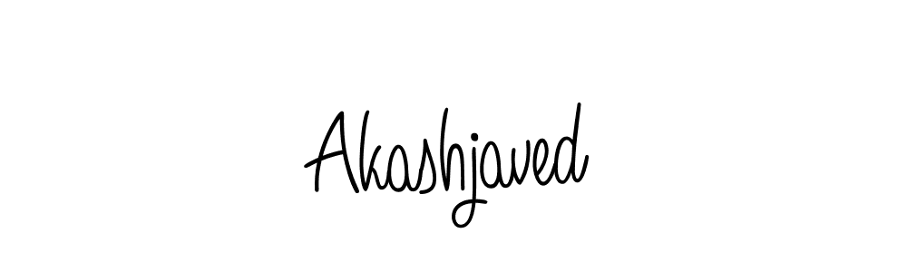 Akashjaved stylish signature style. Best Handwritten Sign (Angelique-Rose-font-FFP) for my name. Handwritten Signature Collection Ideas for my name Akashjaved. Akashjaved signature style 5 images and pictures png