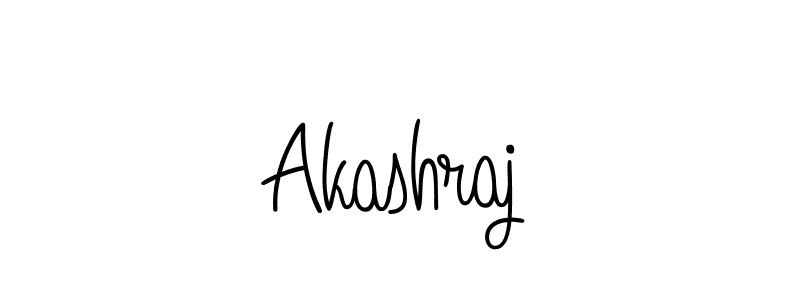 How to make Akashraj name signature. Use Angelique-Rose-font-FFP style for creating short signs online. This is the latest handwritten sign. Akashraj signature style 5 images and pictures png
