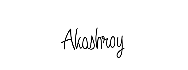 Create a beautiful signature design for name Akashroy. With this signature (Angelique-Rose-font-FFP) fonts, you can make a handwritten signature for free. Akashroy signature style 5 images and pictures png