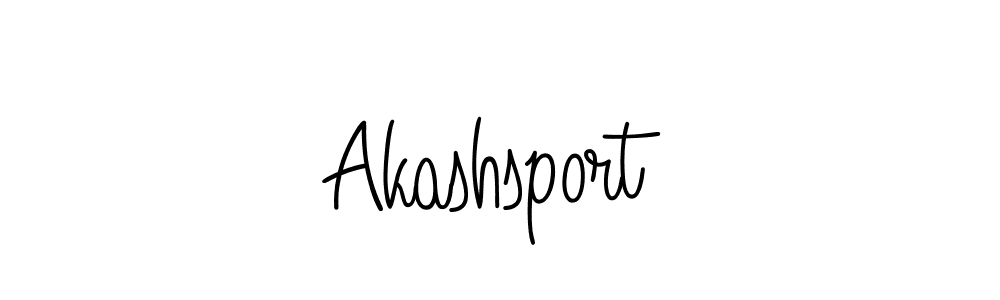 Make a beautiful signature design for name Akashsport. Use this online signature maker to create a handwritten signature for free. Akashsport signature style 5 images and pictures png