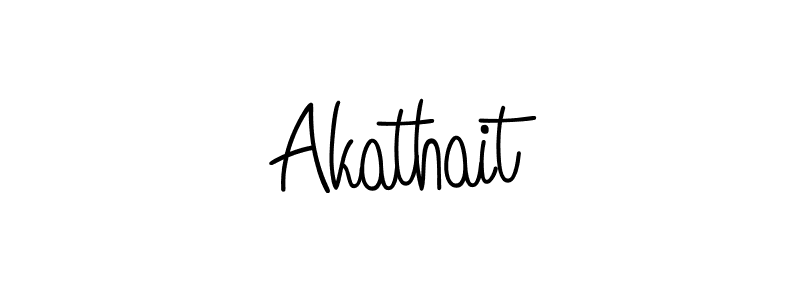 Also You can easily find your signature by using the search form. We will create Akathait name handwritten signature images for you free of cost using Angelique-Rose-font-FFP sign style. Akathait signature style 5 images and pictures png