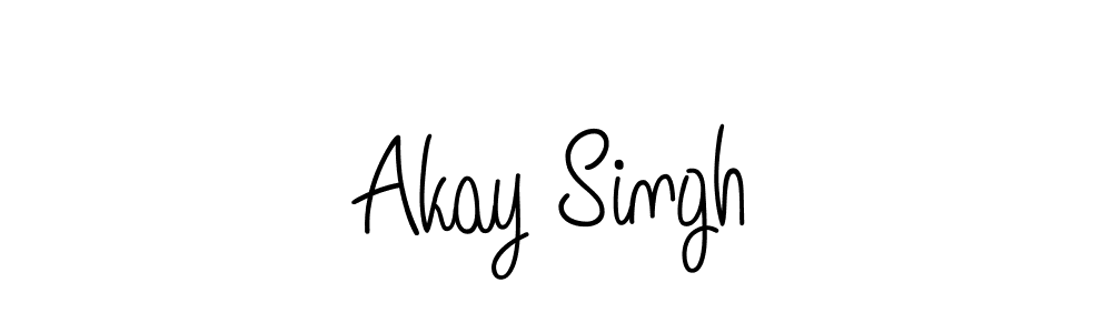 Angelique-Rose-font-FFP is a professional signature style that is perfect for those who want to add a touch of class to their signature. It is also a great choice for those who want to make their signature more unique. Get Akay Singh name to fancy signature for free. Akay Singh signature style 5 images and pictures png