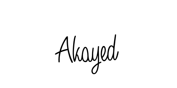 Also we have Akayed name is the best signature style. Create professional handwritten signature collection using Angelique-Rose-font-FFP autograph style. Akayed signature style 5 images and pictures png