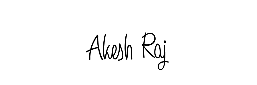 The best way (Angelique-Rose-font-FFP) to make a short signature is to pick only two or three words in your name. The name Akesh Raj include a total of six letters. For converting this name. Akesh Raj signature style 5 images and pictures png