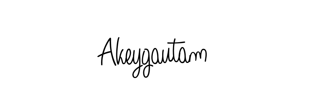Best and Professional Signature Style for Akeygautam. Angelique-Rose-font-FFP Best Signature Style Collection. Akeygautam signature style 5 images and pictures png