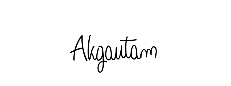 Best and Professional Signature Style for Akgautam. Angelique-Rose-font-FFP Best Signature Style Collection. Akgautam signature style 5 images and pictures png