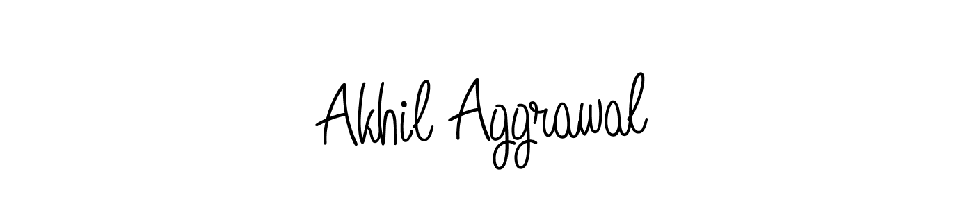 Also we have Akhil Aggrawal name is the best signature style. Create professional handwritten signature collection using Angelique-Rose-font-FFP autograph style. Akhil Aggrawal signature style 5 images and pictures png