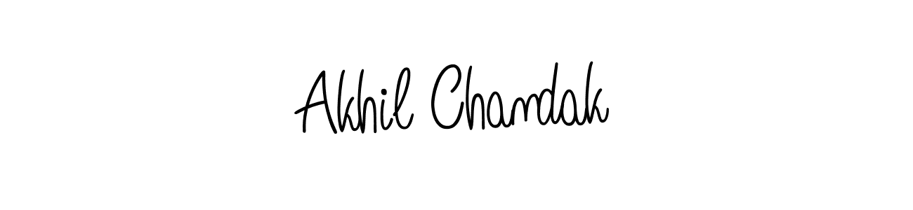 Once you've used our free online signature maker to create your best signature Angelique-Rose-font-FFP style, it's time to enjoy all of the benefits that Akhil Chandak name signing documents. Akhil Chandak signature style 5 images and pictures png