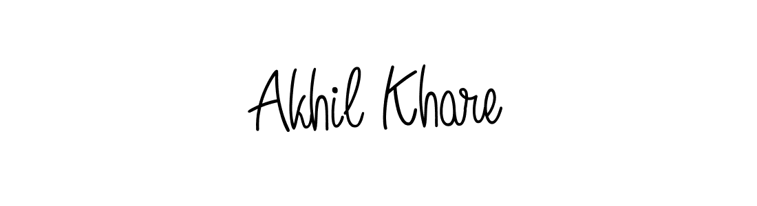 Best and Professional Signature Style for Akhil Khare. Angelique-Rose-font-FFP Best Signature Style Collection. Akhil Khare signature style 5 images and pictures png