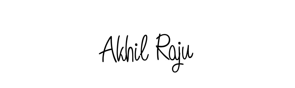 How to make Akhil Raju signature? Angelique-Rose-font-FFP is a professional autograph style. Create handwritten signature for Akhil Raju name. Akhil Raju signature style 5 images and pictures png