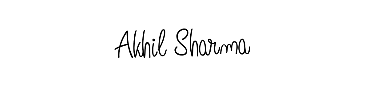 Once you've used our free online signature maker to create your best signature Angelique-Rose-font-FFP style, it's time to enjoy all of the benefits that Akhil Sharma name signing documents. Akhil Sharma signature style 5 images and pictures png