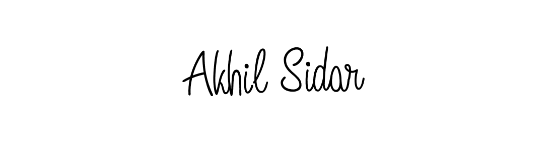 Once you've used our free online signature maker to create your best signature Angelique-Rose-font-FFP style, it's time to enjoy all of the benefits that Akhil Sidar name signing documents. Akhil Sidar signature style 5 images and pictures png