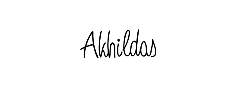 Make a beautiful signature design for name Akhildas. Use this online signature maker to create a handwritten signature for free. Akhildas signature style 5 images and pictures png