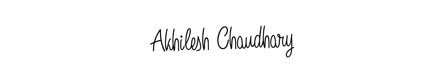 Also we have Akhilesh Chaudhary name is the best signature style. Create professional handwritten signature collection using Angelique-Rose-font-FFP autograph style. Akhilesh Chaudhary signature style 5 images and pictures png