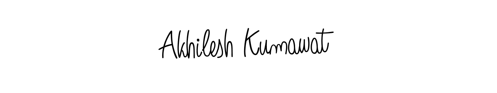 It looks lik you need a new signature style for name Akhilesh Kumawat. Design unique handwritten (Angelique-Rose-font-FFP) signature with our free signature maker in just a few clicks. Akhilesh Kumawat signature style 5 images and pictures png