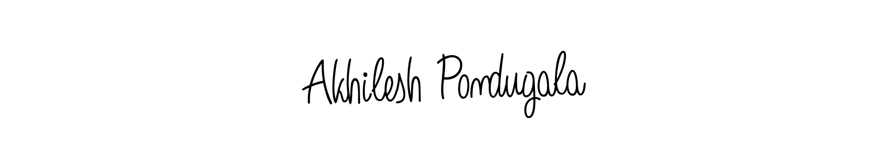 Here are the top 10 professional signature styles for the name Akhilesh Pondugala. These are the best autograph styles you can use for your name. Akhilesh Pondugala signature style 5 images and pictures png