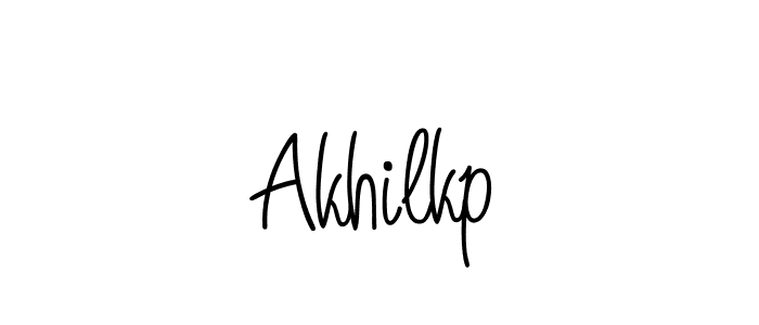 if you are searching for the best signature style for your name Akhilkp. so please give up your signature search. here we have designed multiple signature styles  using Angelique-Rose-font-FFP. Akhilkp signature style 5 images and pictures png