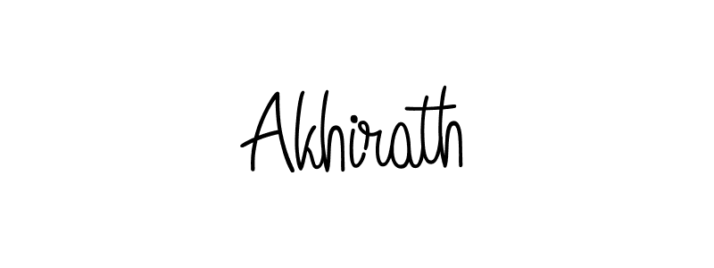 Make a beautiful signature design for name Akhirath. Use this online signature maker to create a handwritten signature for free. Akhirath signature style 5 images and pictures png