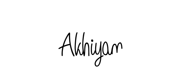 Create a beautiful signature design for name Akhiyan. With this signature (Angelique-Rose-font-FFP) fonts, you can make a handwritten signature for free. Akhiyan signature style 5 images and pictures png