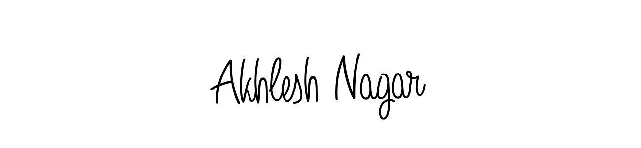 Here are the top 10 professional signature styles for the name Akhlesh Nagar. These are the best autograph styles you can use for your name. Akhlesh Nagar signature style 5 images and pictures png