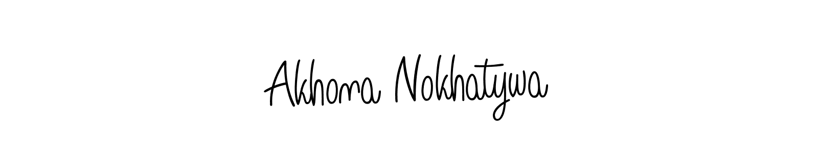 Best and Professional Signature Style for Akhona Nokhatywa. Angelique-Rose-font-FFP Best Signature Style Collection. Akhona Nokhatywa signature style 5 images and pictures png