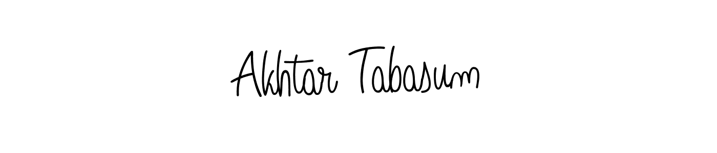 This is the best signature style for the Akhtar Tabasum name. Also you like these signature font (Angelique-Rose-font-FFP). Mix name signature. Akhtar Tabasum signature style 5 images and pictures png