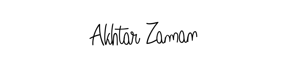 Also we have Akhtar Zaman name is the best signature style. Create professional handwritten signature collection using Angelique-Rose-font-FFP autograph style. Akhtar Zaman signature style 5 images and pictures png