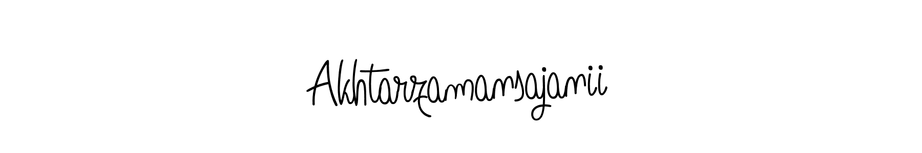 Here are the top 10 professional signature styles for the name Akhtarzamansajanii. These are the best autograph styles you can use for your name. Akhtarzamansajanii signature style 5 images and pictures png