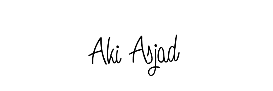 Make a short Aki Asjad signature style. Manage your documents anywhere anytime using Angelique-Rose-font-FFP. Create and add eSignatures, submit forms, share and send files easily. Aki Asjad signature style 5 images and pictures png