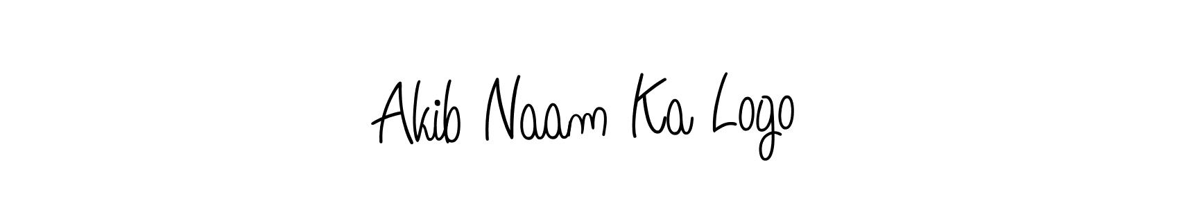 Create a beautiful signature design for name Akib Naam Ka Logo. With this signature (Angelique-Rose-font-FFP) fonts, you can make a handwritten signature for free. Akib Naam Ka Logo signature style 5 images and pictures png