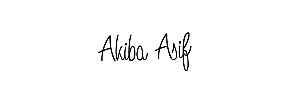 if you are searching for the best signature style for your name Akiba Asif. so please give up your signature search. here we have designed multiple signature styles  using Angelique-Rose-font-FFP. Akiba Asif signature style 5 images and pictures png