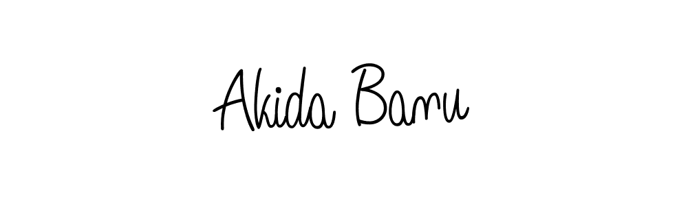 How to make Akida Banu signature? Angelique-Rose-font-FFP is a professional autograph style. Create handwritten signature for Akida Banu name. Akida Banu signature style 5 images and pictures png