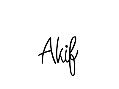 Create a beautiful signature design for name Akif. With this signature (Angelique-Rose-font-FFP) fonts, you can make a handwritten signature for free. Akif signature style 5 images and pictures png