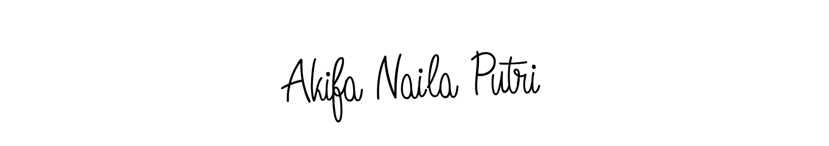 Angelique-Rose-font-FFP is a professional signature style that is perfect for those who want to add a touch of class to their signature. It is also a great choice for those who want to make their signature more unique. Get Akifa Naila Putri name to fancy signature for free. Akifa Naila Putri signature style 5 images and pictures png