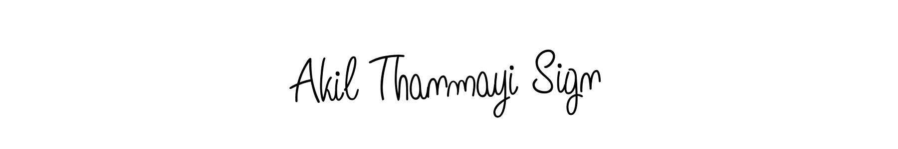 This is the best signature style for the Akil Thanmayi Sign name. Also you like these signature font (Angelique-Rose-font-FFP). Mix name signature. Akil Thanmayi Sign signature style 5 images and pictures png