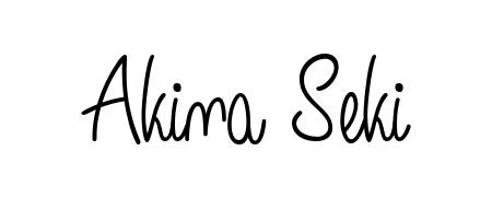 Make a beautiful signature design for name Akina Seki. Use this online signature maker to create a handwritten signature for free. Akina Seki signature style 5 images and pictures png